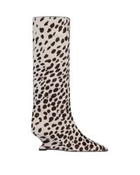 Paris Texas - Nina Stiefel Mit Animal-Print - Lyst