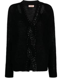Twinset - ラインストーン カットアウト プルオーバー - Lyst