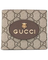 Gucci - Neo Vintage GG Supreme Wallet - Lyst