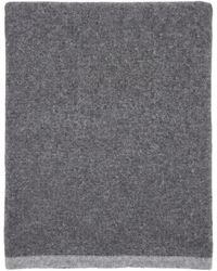 Fedeli - Open Colour-Block Knitted Scarf - Lyst