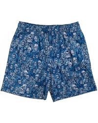 Warren Lotas - Reaper Camo Mesh Shorts - Lyst