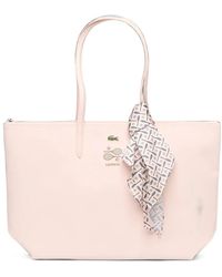 Lacoste - Large L.12.12 Concept Petit Piqué Tote Bag - Lyst