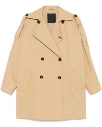 Liu Jo - Double-Breasted Trench Coat - Lyst