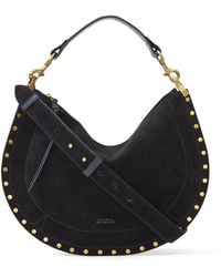 Isabel Marant - Oskan Soft Zipped Umhängetasche - Lyst