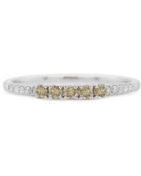 HYT Jewelry - 18Kt Diamond Band Ring - Lyst