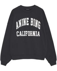 Anine Bing - Miles Sweatshirt aus Bio-Baumwolle - Lyst
