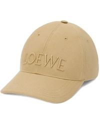 Loewe - Logo-Embroidered Baseball Cap - Lyst