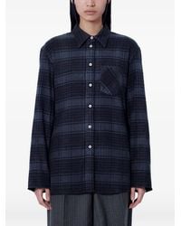 Our Legacy - Chemise À Carreaux En Coton - Lyst