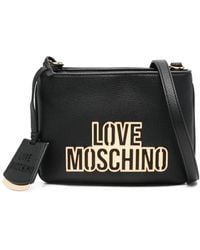 Love Moschino - Logo Lettering Crossbody Bag - Lyst