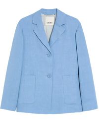 Max Mara - Linnen Blazer - Lyst