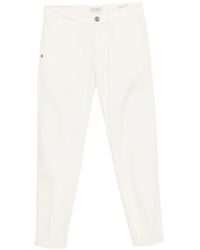 Re-hash - Mucha Pressed-Crease Turn-Up-Hem Trousers - Lyst