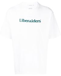 LIBERAIDERS - Logo-print Short-sleeved T-shirt - Lyst