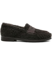 Brunello Cucinelli - Fur Loafer Shoes - Lyst