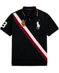 Polo Ralph Lauren - ストライプディテール ポロシャツ - Lyst
