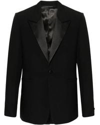 Givenchy - Peak-Lapel Single-Breasted Wool Blazer - Lyst