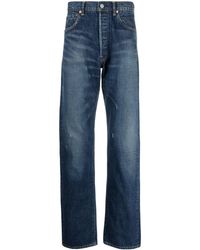 Visvim - Mid-rise Straight-leg Jeans - Lyst
