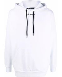 Palm Angels - Logo-print Drawstring Hoodie - Lyst