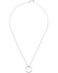 agnès b. - Iconic Logo-Ring And Necklace - Lyst