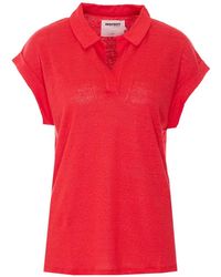 Not Shy - Valentina V-Neck T-Shirt - Lyst
