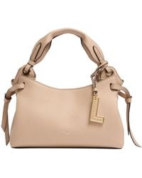Lancel - Swann Grained Leather Tote Bag - Lyst