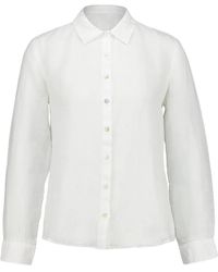 120% Lino - Camicia A Maniche Lunghe - Lyst