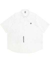Aape By A Bathing Ape - Logo Lettering Short-Sleeve Shirt - Lyst
