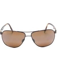 Maui Jim - Castles Pilot-Frame Sunglasses - Lyst