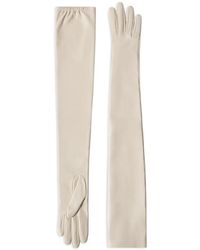 Brunello Cucinelli - Nappa Leather Long Gloves - Lyst