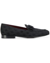 Dolce & Gabbana Vivaldi Textured Loafers - Black