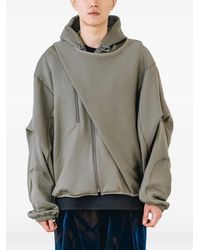 Yoshio Kubo - Sash Layered-Design Hoodie - Lyst