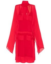 N°21 - Pocket Tie Dress - Lyst