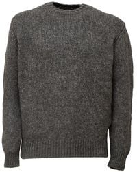 Fedeli - Chunky-Knit Crew-Neck Sweater - Lyst
