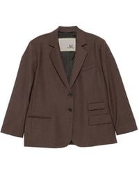 THE M.. - Carmen Single-Breasted Blazer - Lyst
