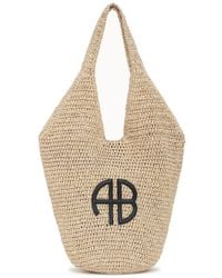 Anine Bing - Leah Logo-patch Tote Bag - Lyst