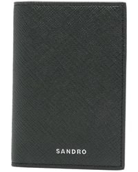 Sandro - Kartenetui Mit Logo-Print - Lyst