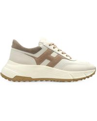 Hogan - Baskets À Patch Logo - Lyst