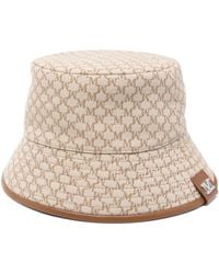 Max Mara - Allover Logo Bucket Bag - Lyst