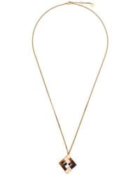 Fendi - Ff-Pendant Necklace - Lyst