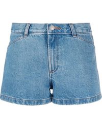 Femme Vêtements Shorts Shorts longs et longueur genou en coloris Bleu Shorts A.P.C 
