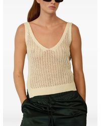 CESAR CASIER - Calvi Open-Knit Top - Lyst