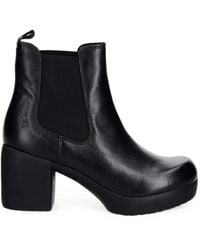 Fly London - Bottines Chelsea Famy524Fly À Plateforme En Cuir - Lyst