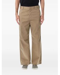 Carhartt - Logo-Patch Straight-Leg Trousers - Lyst