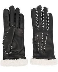 Agnelle - Marie-louise Leather Gloves - Lyst
