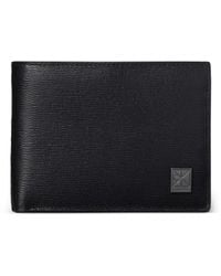 Calvin Klein - Logo-Plaque Bi-Fold Leather Wallet - Lyst