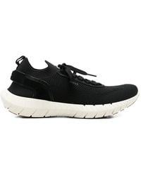 BOSS - Motion Sneakers With Knitted Uppers And Leather Trims - Lyst