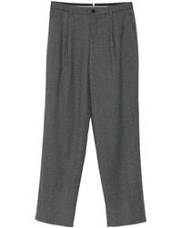 Canali - Pleat-Detail Trousers - Lyst