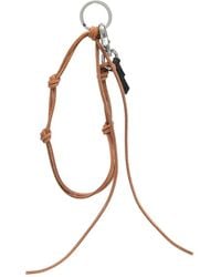 Our Legacy - Ladon Knotted Leather Keychain - Lyst