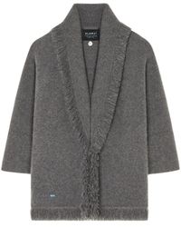 Alanui - Fringed-Edge Cashmere-Blend Cardigan - Lyst