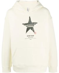 Neil Barrett - Hand-Painted Sports Star Print Hoodie - Lyst