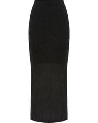 Missoni - Rok Met Metallic Detail En Split - Lyst